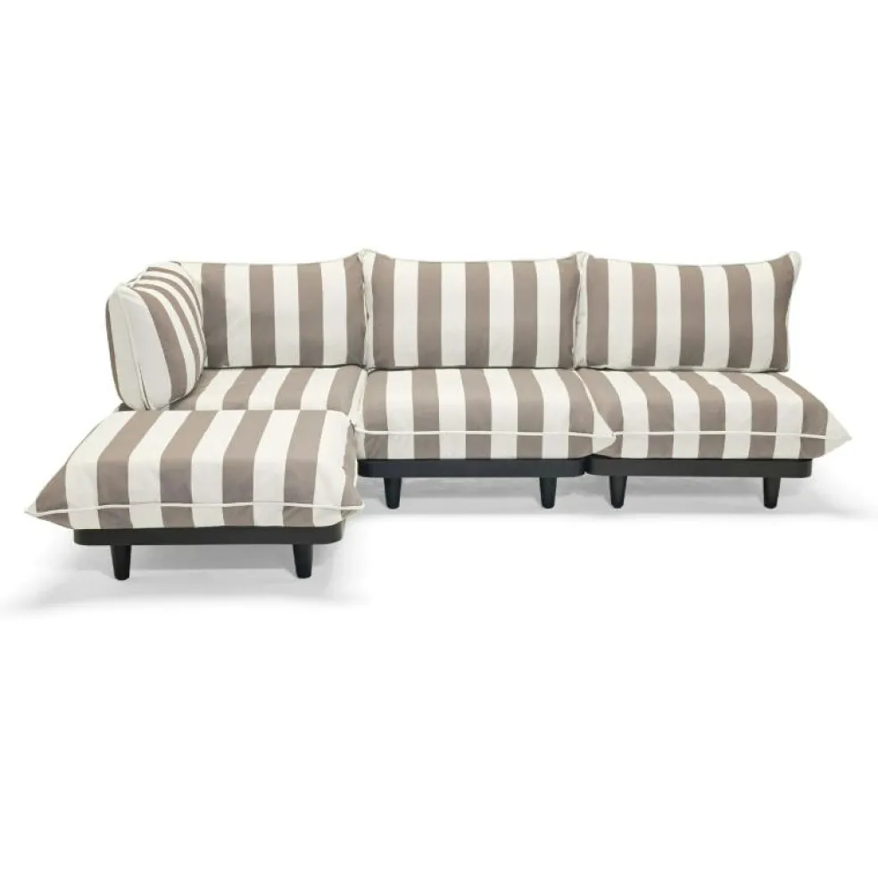 Paletti Modulsoffa 3-Sits Med Schäslong, Thunder Grey