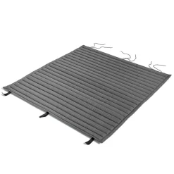 Palissade Dyna Quiltad Bänk Utan Armstöd , Antracit