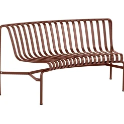 HAY Bänkar & Trädgårdsbänkar-Palissade Parkbänk Med Ryggstöd add-on out, Cream White