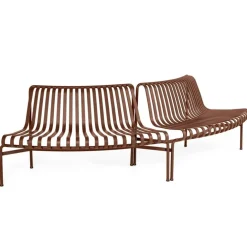 Palissade Parkbänk Med Ryggstöd Startset out/out, Cream White