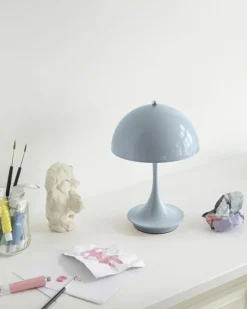 Louis Poulsen Portabla Lampor|Portabla Lampor-Panthella 160 Bordslampa Portabel, Svart