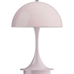Louis Poulsen Portabla Lampor|Portabla Lampor-Panthella 160 Bordslampa Portabel V3, Opalvit
