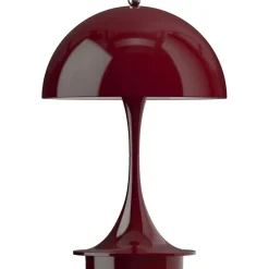 Louis Poulsen Portabla Lampor|Portabla Lampor-Panthella 160 Bordslampa Portabel V3, Opalvit