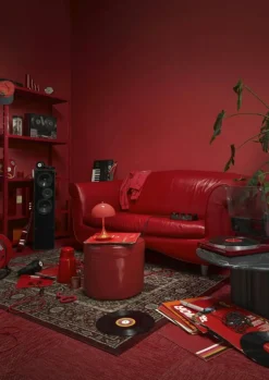 Louis Poulsen Portabla Lampor|Portabla Lampor-Panthella 160 Bordslampa Portabel V3, Opalvit