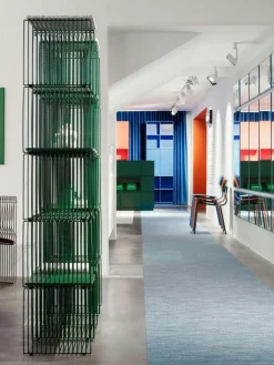 Montana Modulära Hyllsystem-Panton Wire Ext Toppanel D:18, Antracit