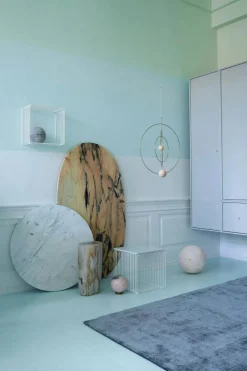 Panton Wire Ext Toppanel D:34, Svart Marmor