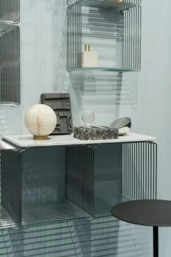 Panton Wire Ext Toppanel D:34, Svart Marmor