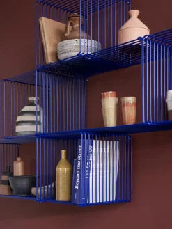 Panton Wire Extended Hylla 25,7 cm, Krom