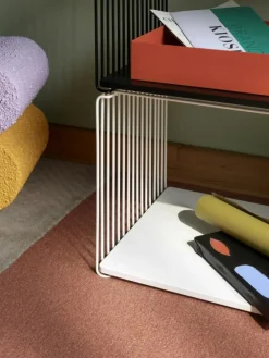 Panton Wire Extended Hylla 25,7 cm, Krom