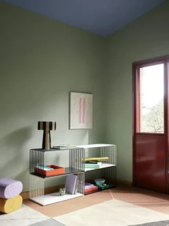 Panton Wire Extended Hylla 25,7 cm, Krom