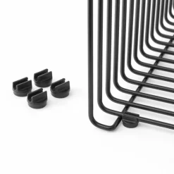 Panton Wire Möbelfötter 4-pack, Svart