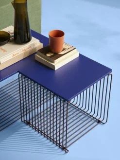 Montana Vägghyllor|Modulära Hyllsystem-Panton Wire top panel 07-Black Red