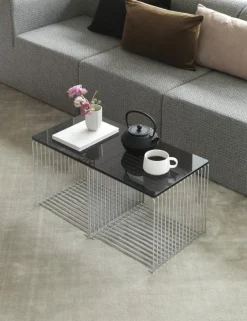 Montana Vägghyllor|Modulära Hyllsystem-Panton Wire top panel 07-Black Red