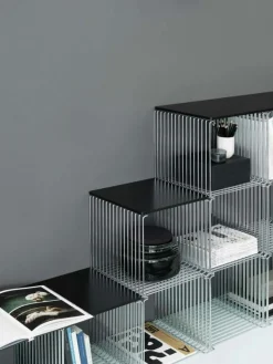 Montana Modulära Hyllsystem-Panton Wire Toppanel D:18, Antracit