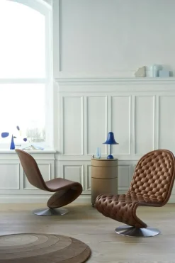 Pantop Bordslampa 23 cm, Ljusblå