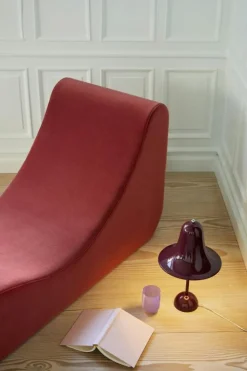 Pantop Bordslampa 23 cm, Ljusblå