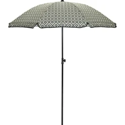 Parasoll Ø180 cm, Svart / Sand