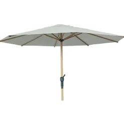 Parasoll Med Vev 300 cm, Mörkgrå