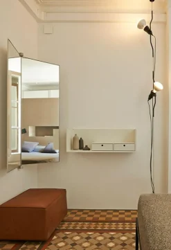 Parentesi Taklampa Med Dimmer, Nickel