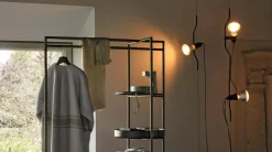 Parentesi Taklampa Med Dimmer, Nickel