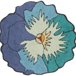 Parma Badrumsmatta 80 cm, Fuchsia