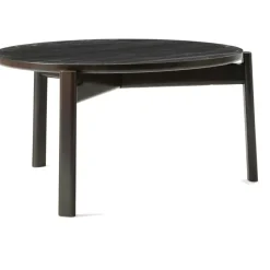 Passage Soffbord Mörk Ek, Ø90 cm