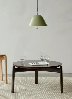 Passage Soffbord Mörk Ek, Ø90 cm