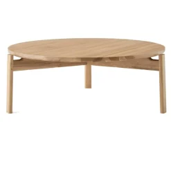 Audo Copenhagen Soffbord-Passage Soffbord Naturlig Ek, Ø50 cm