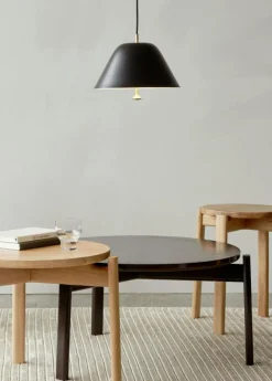 Audo Copenhagen Soffbord-Passage Soffbord Naturlig Ek, Ø50 cm