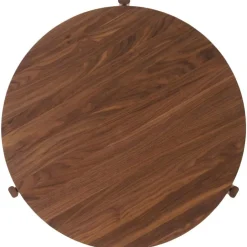 Passage Soffbord Valnöt, Ø90 cm