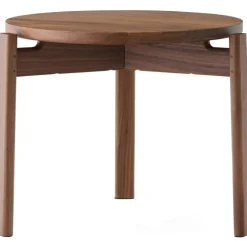 Passage Soffbord Valnöt, Ø90 cm