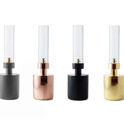 Patina Oljelampa Mini, Mässing