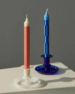 HAY Ljus-Pattern Ljus 4-pack, Blå / Grön