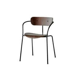 &Tradition Stolar-Pavilion Av2 Stol, Lackad Valnöt