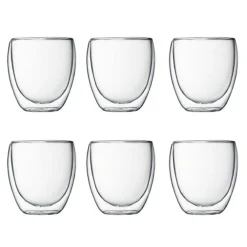 Bodum Kaffekoppar-PAVINA Dubbelväggade Glas 35 cl, 6-Pack