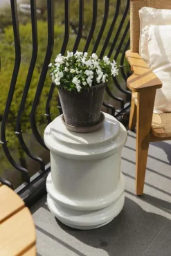 Serax Sidobord & Avlastningsbord-Pawn Sidobord Geometrical, Mörkröd