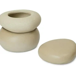 Pebble Ask Cream / Sand, 8 cm