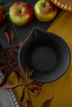 Potteryjo Bunkar & Skålar-Peep Skål 35 cm, Matt Svart