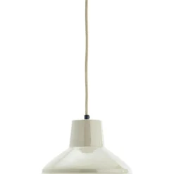 Pendel Emalj 24,5 cm, Taupe