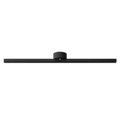 Pendelupphäng Skena För 2 Pendlar, Matt Svart