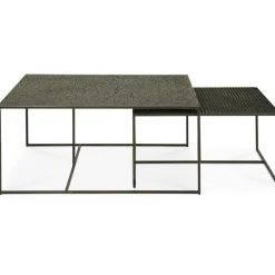 Pentagon Nesting Soffbord Set, Whisky