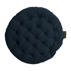 Linum Dynor För Utemöbler|Stolsdynor-Pepper Sittdyna 37 cm, Dark Navy Blue