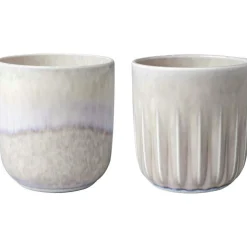 Perlemor Muggar 2-pack, Sand