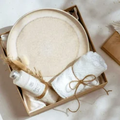 Perlemor Salladstallrik 24 cm, Sand