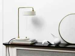 Petite Machine Bordslampa, Oyster White