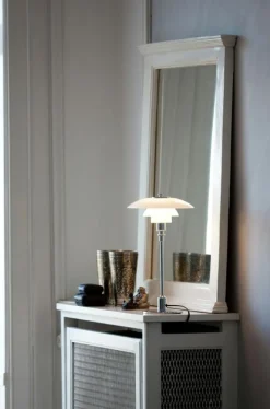 Louis Poulsen Bordslampor-PH 2/1 Bordslampa, Krom