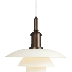 Louis Poulsen Pendellampor-PH 3½-3 Pendel, Grön