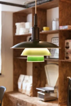 Louis Poulsen Pendellampor-PH 3½-3 Pendel, Grön