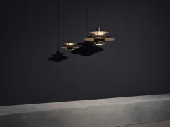 Louis Poulsen Pendellampor-PH 5 Pendel, Pastell Ostrongrå / Blå / Rosa