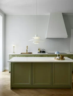 Louis Poulsen Pendellampor-PH 5 Pendel, Pastell Ostrongrå / Blå / Rosa